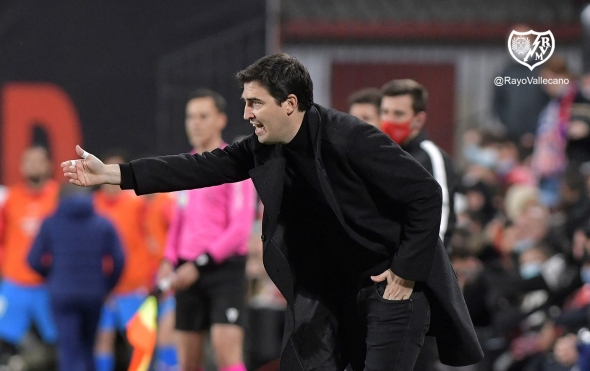 Andoni Iraola, entrenador del Rayo Vallecano (RAYO VALLECANO)