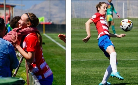 Raquel y Lauri brillaron en la victoria sobre el Juan Grande (GCF)