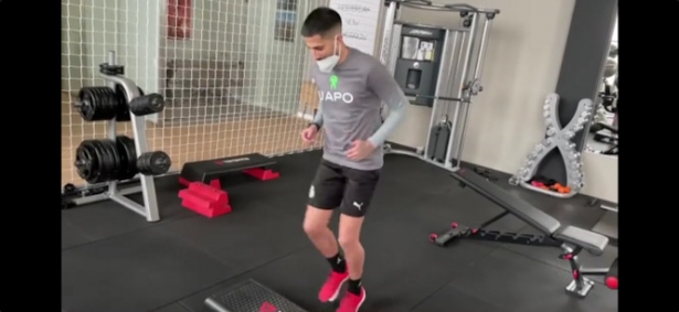 Nico Hidalgo lucha contra el cáncer en el UAPO (INSTAGRAM JESÚS CANDEL)