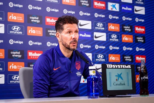 Diego Pablo Simeone, entrenador del Atlético de Madrid (ATLÉTICO DE MADRID)
