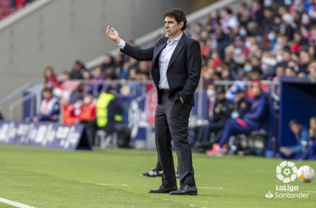 Aitor Karanka, en su debut con el Granada en el Wanda (LALIGA)