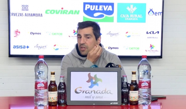 Rueda de prensa previa de Pablo Pin (FUNDACIÓN CB GRANADA)