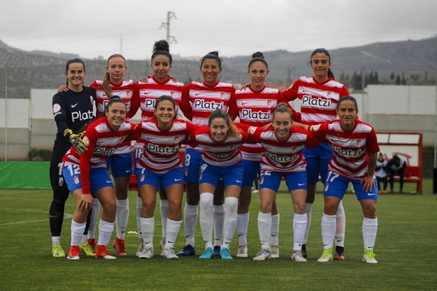 Once inicial del Granada Femenino ante La Solana en la Ciudad Deportiva (GCF)