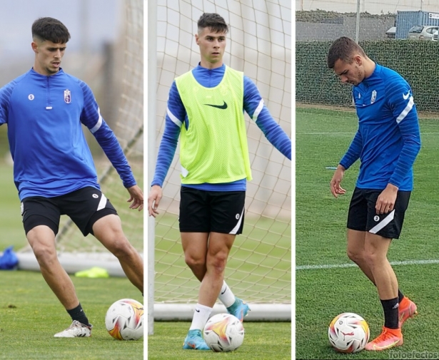 Pepe, Barcia y Brau se encuentran en dinámica de primer equipo