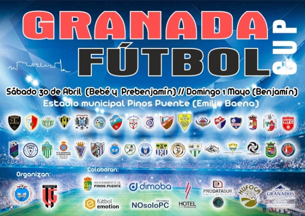 Cartel de la Granada Fútbol Cup 