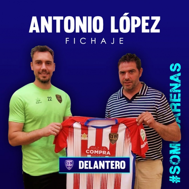 Antonio López, refuerzo de lujo para el Arenas de Armilla (ARENAS DE ARMILLA)