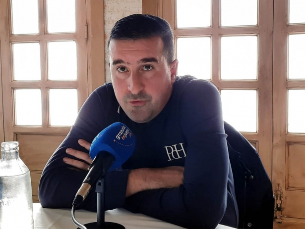 Luis Daza, presidente del CD Huétor Tájar (GRJ)