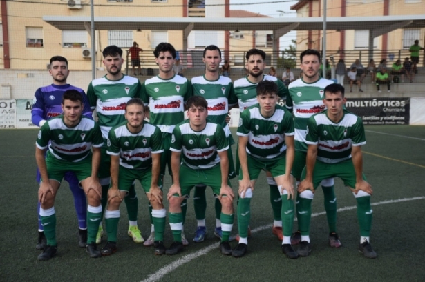 Once inicial del Céltic ante el CD Churriana (CÉLTIC CF) 