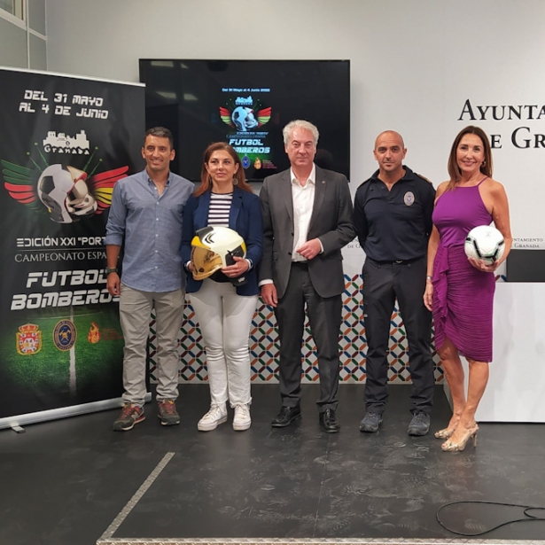 Presentación del Campeonato de España de Fútbol 7 para Bomberos (AYUNTAMIENTO)