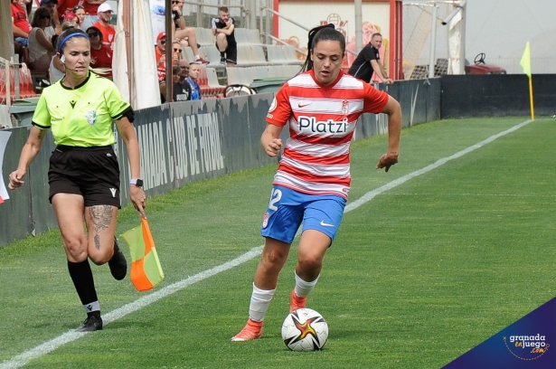 Alba Pérez creció a pasos agigantados a lo largo de la última temporada (JOSÉ M. BALDOMERO)