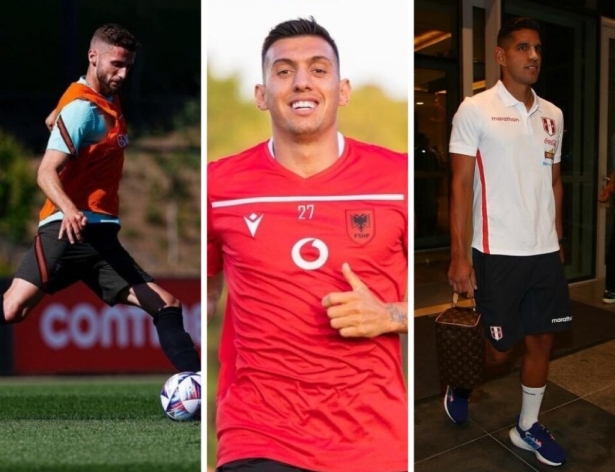 Domingos Duarte, Myrto Uzuni y Luis Abram, con sus selecciones en esta última ventana FIFA
