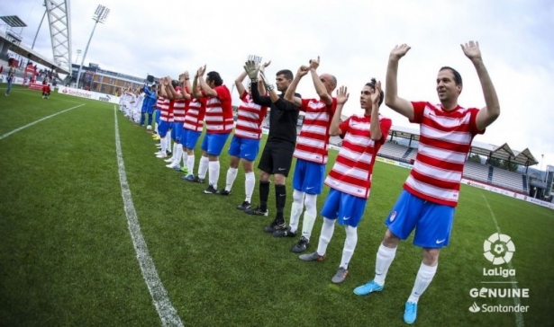 Imagen del Granada Genuine, en uno de sus últimos partidos de la temporada en LaLiga Genuine Santander (LALIGA)