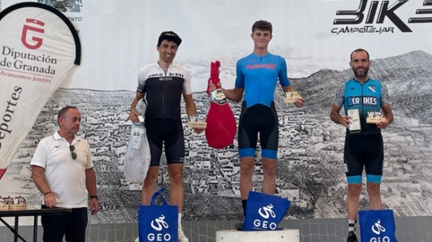 Podium de la prueba celebrada en Campotéjar (FAC)