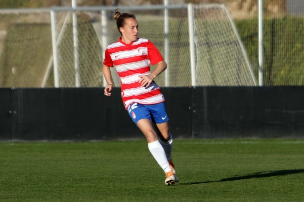 Noe Salas, en un partido con el Granada en la Ciudad Deportiva (JOSÉ VELASCO / GRJ)