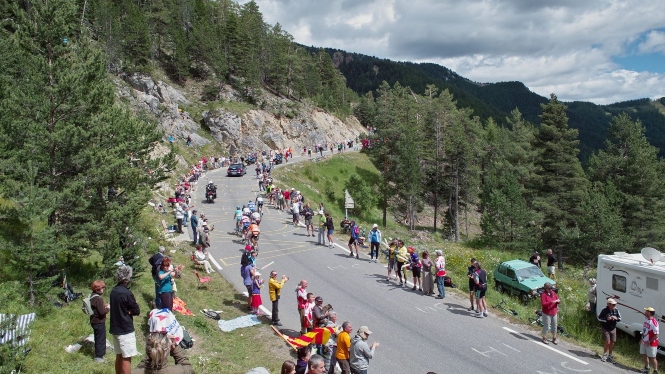Imagen de una etapa del Tour de Francia (UGR)