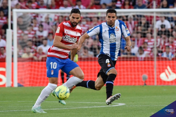 Antonio Puertas en el último partido de la pasada temporada (JOSÉ M. BALDOMERO)