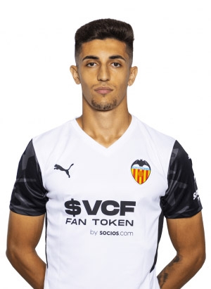 Miki Bosch con la camiseta del Valencia CF (LA PREFERENTE) 