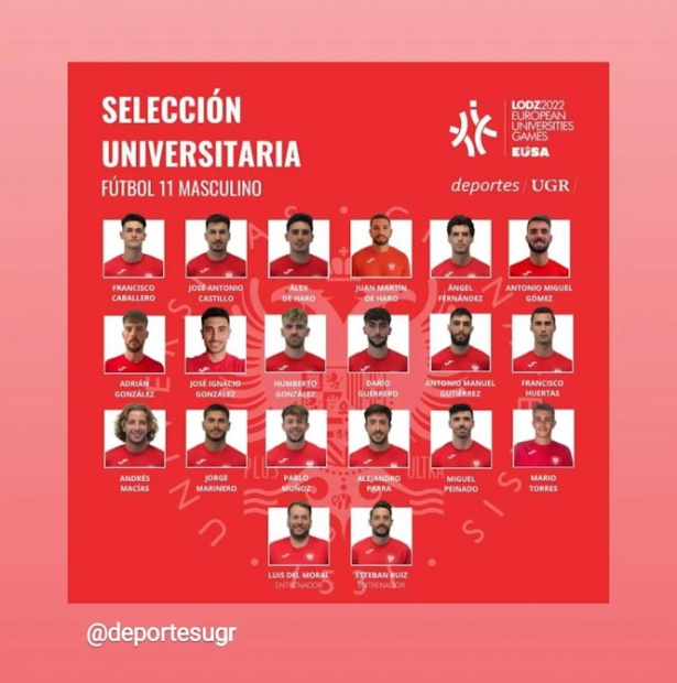 Selección universitaria de fútbol (UGR)