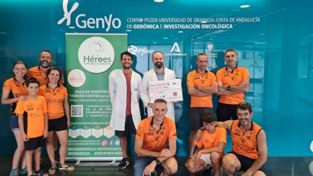 Entrega del cheque 