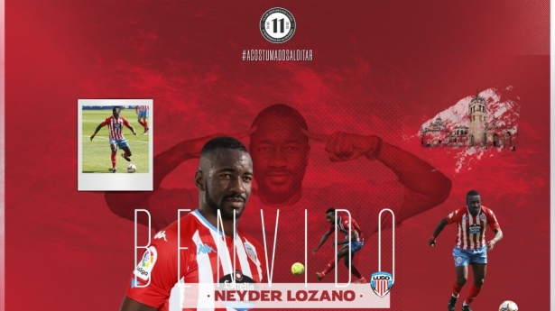 Neyder Lozano ya es jugador del Lugo para las siguientes dos temporadas (CD LUGO)
