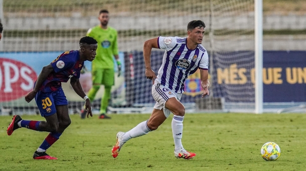 Miguel Rubio, en su etapa en el Valladolid B (REAL VALLADOLID)