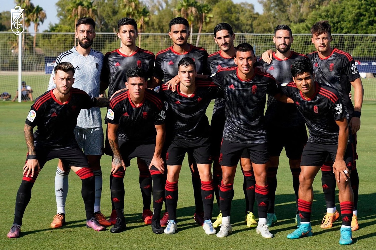 Once titular del Granada ante el Almería en las instalaciones jerezanas de Montecastillo Golf (PEPE VILLOSLADA / GCF) Once titular del Granada ante el Almería en las instalaciones jerezanas de Montecastillo Golf (PEPE VILLOSLADA / GCF)
