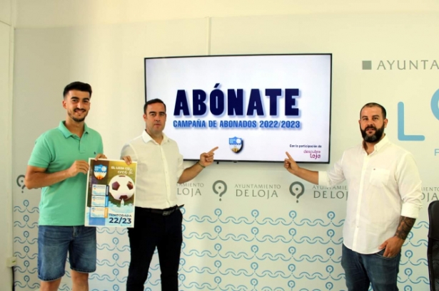 Presentación de la campaña de abonados del Loja CD (PACO CASTILLO) 