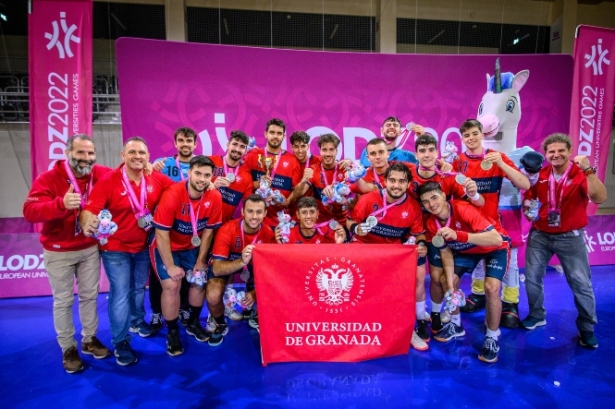Equipo de balonmano masculino de la UGR (UGR)