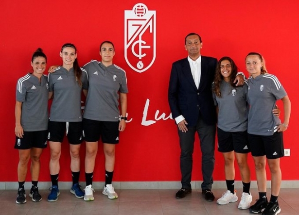 Gaste, Ángeles del Álamo, Sandra Estévez, García Amado, Lucía Ramos y Naima García (GCF)