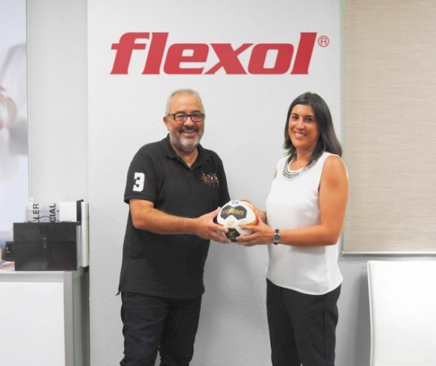 Cristina Franco Gerente de FLEXOL® y Jose Manuel Bueno Presidente de Fundación BM Granada (FUNDACIÓN BM GRANADA)