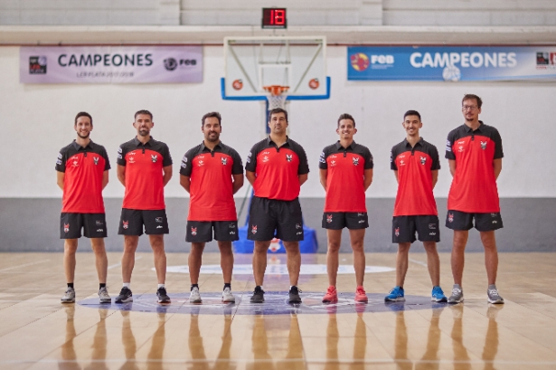 Cuerpo técnico del Covirán Granada (FERMÍN RODRÍGUEZ / FUNDACION-CBG) 