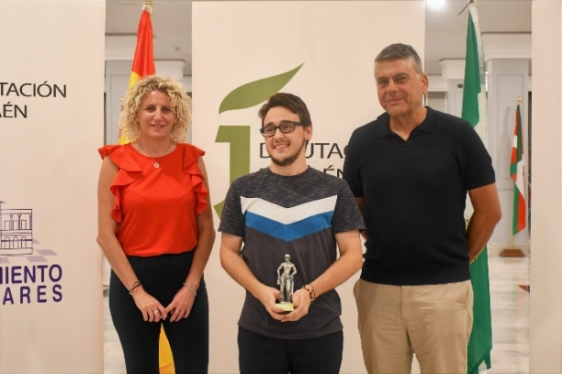 Entrega del trofeo 