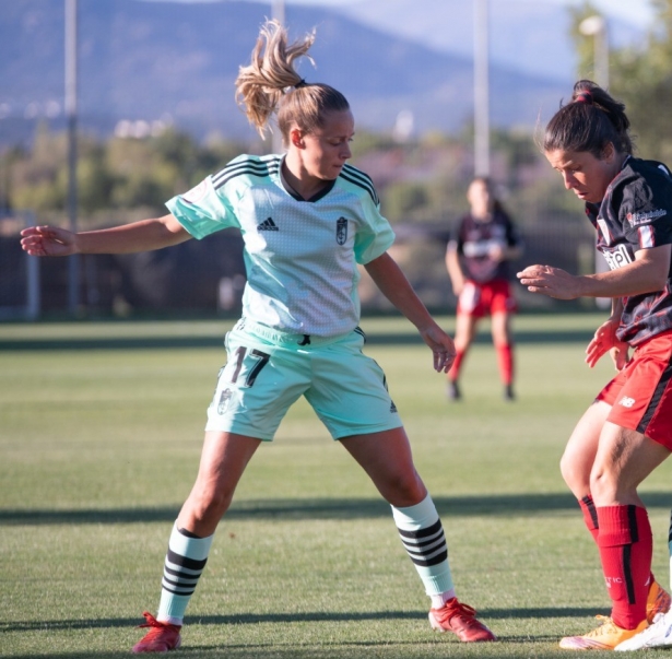 Naima García, en el amistoso que el Granada disputó ante el Athletic en Las Rozas (ATHLETIC CLUB)