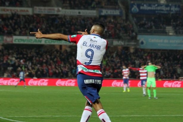 El Arabi ha sido el máximo goleador en la historia del Granada CF (GCF)