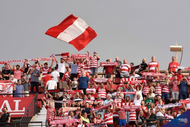 Afición del Granada en el `Nuevo Los Cármenes` (JOSÉ M. BALDOMERO)