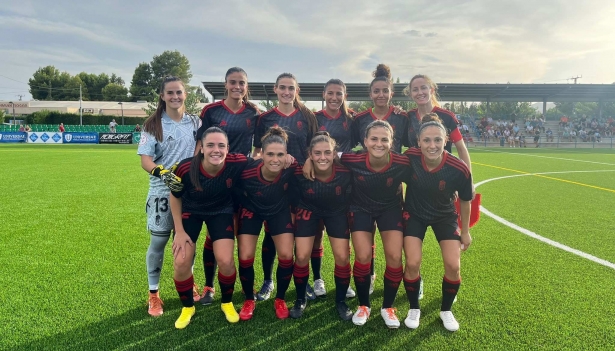 Once inicial del Granada Femenino en Alhama (GCF FEMENINO)