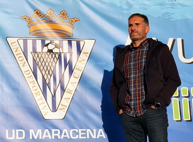 El presidente de la UD Maracena, Sergio Gómez (UD MARACENA) 