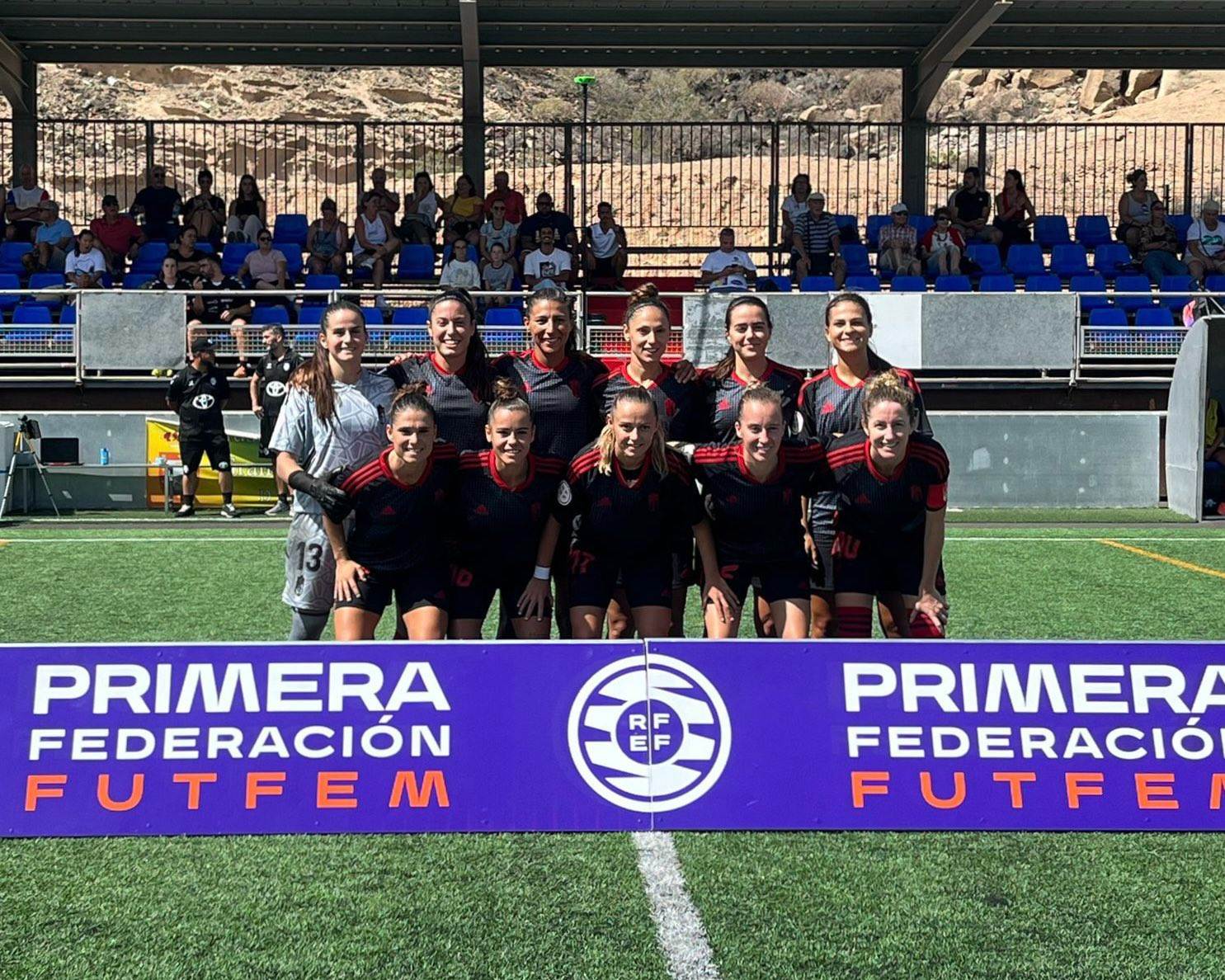 Primer once inicial de la temporada del Granada Femenino (GCF)