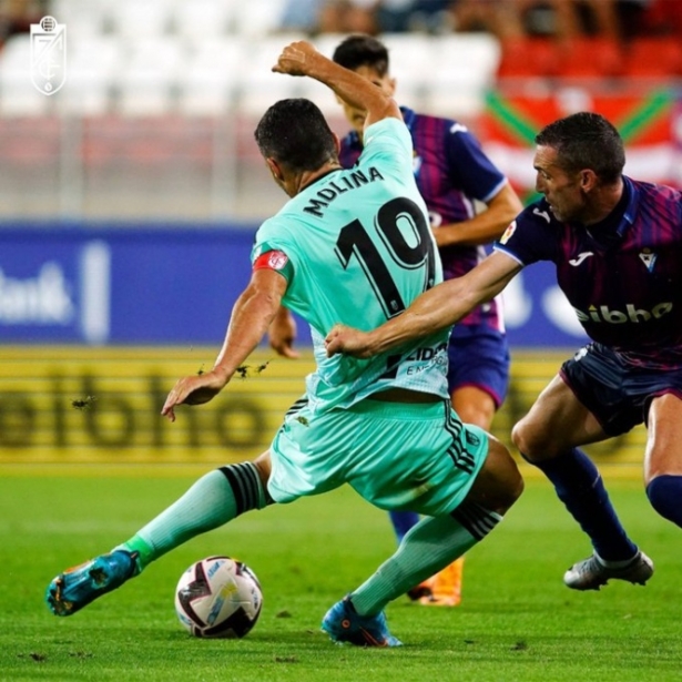 Jorge Molina fue el más destacado del Granada CF (GRANADA CF)