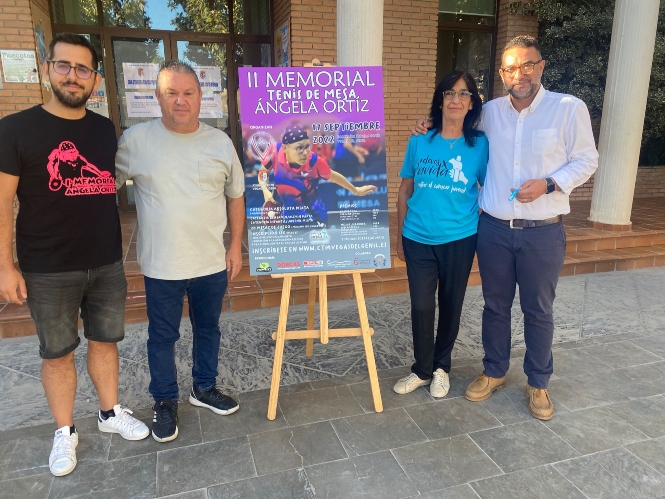 Presentación del II Memorial de Tenis de Mesa `Ángela Ortiz` de Vegas del Genil (AYTO. VEGAS DEL GENIL) Presentación del II Memorial de Tenis de Mesa `Ángela Ortiz` de Vegas del Genil (AYTO. VEGAS DEL GENIL)