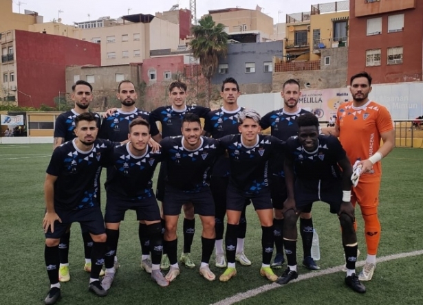 Once inicial de la UD Maracena en Melilla (UD MARACENA) 