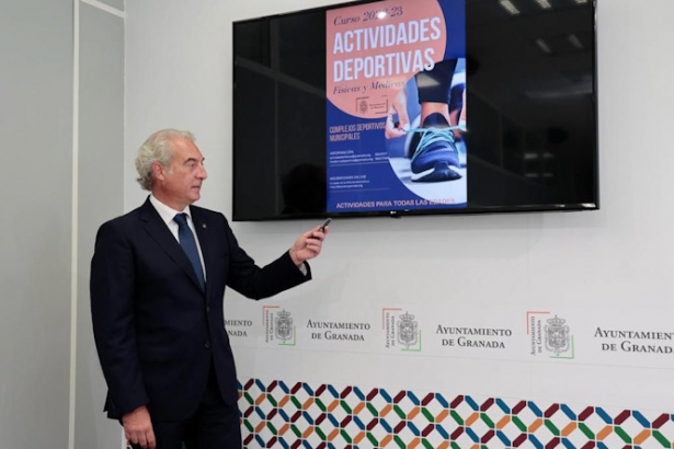 Presentación de las actividades deportivas organizadas por el ayuntamiento (AYTO. GRANADA)