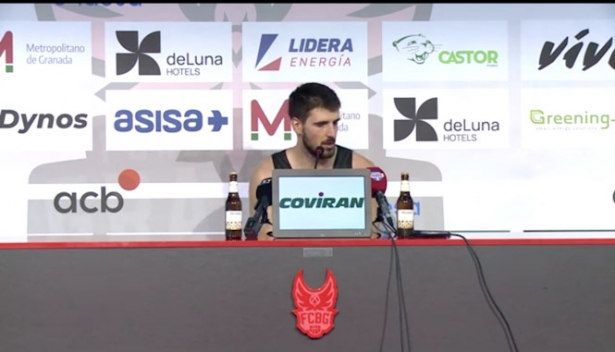 Rueda de prensa previa de David Iriarte (FUNDACIÓN CB GRANADA) 
