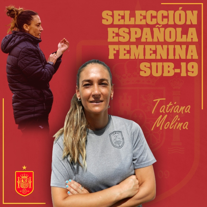 entrenadora granadina, Tatiana Molina, convocada con la selección española sub 19