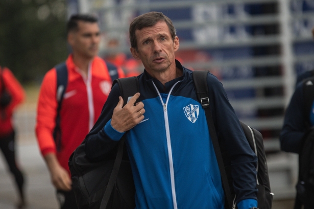 José Ángel Ziganda, entrenador del Huesca (SD HUESCA)