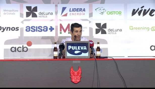 Rueda de prensa previa de Pablo Pin (FUNDACIÓN CB GRANADA) 