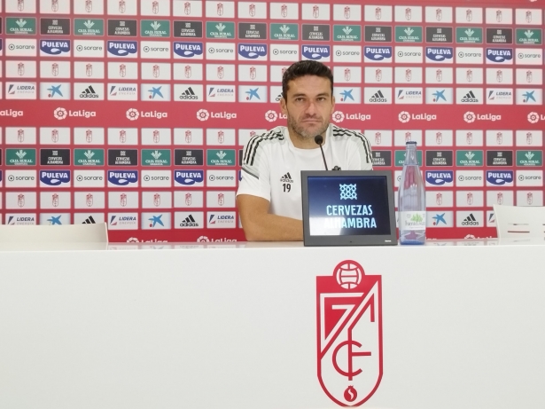 Jorge Molina, en la sala de prensa de la Ciudad Deportiva este miércoles (FRAN CALVO)