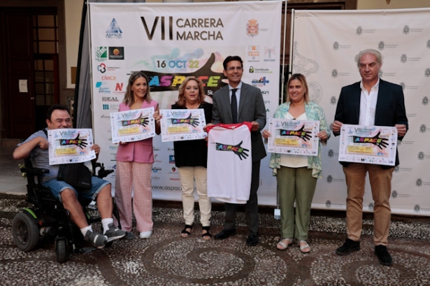 Presentación de la carrera Aspace (JAVIER ALGARRA/ AYUNTAMIENTO)