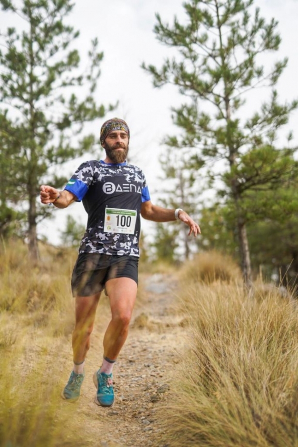Un participante en el Trail SIerra de Baza (AYTO. BAZA)