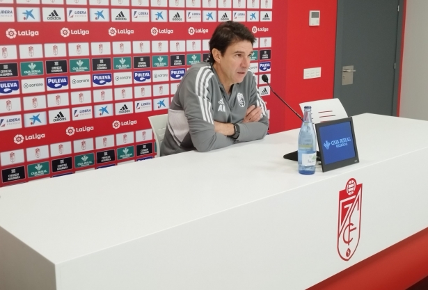 Aitor Karanka, en la sala de prensa de la Ciudad Deportiva este martes (FRAN CALVO)